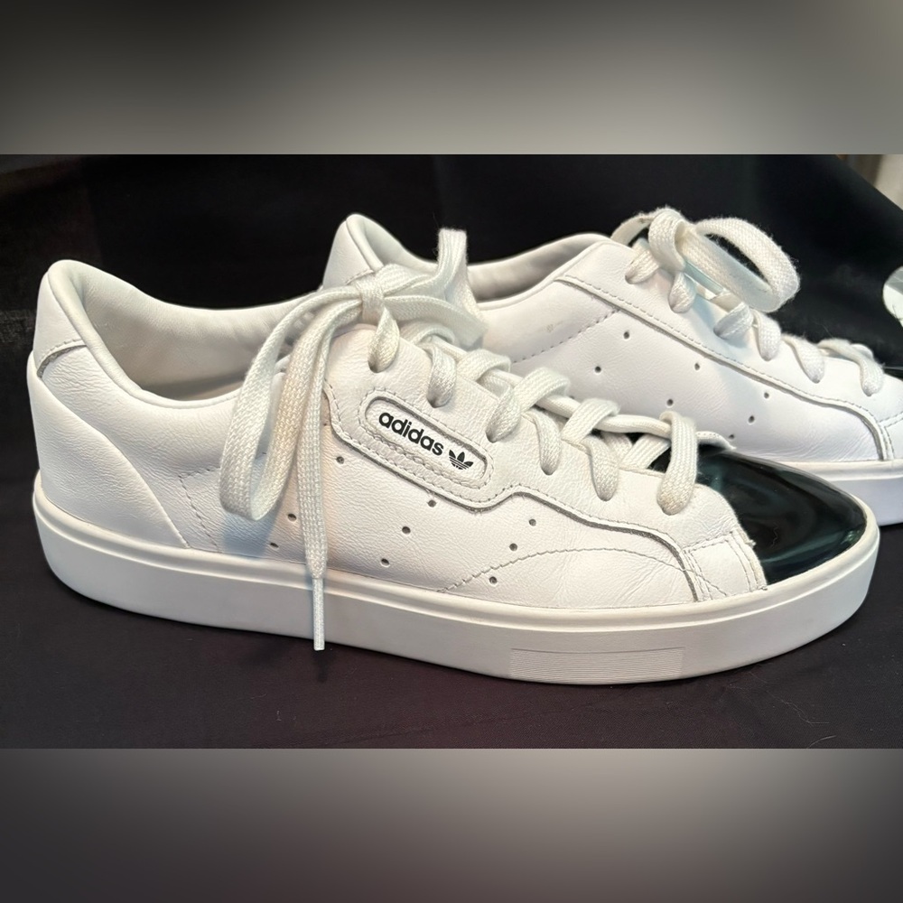 Adidas “Sleek” Women's White Sneakers